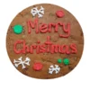 Merry Christmas Giant Customizable Cookie